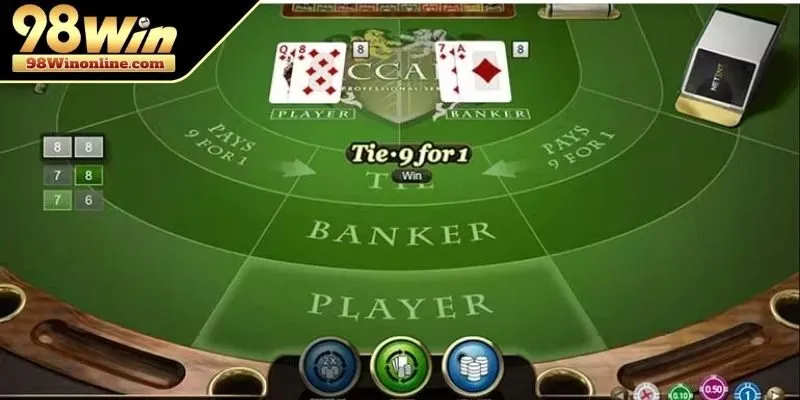 Cách đặt cược trong Baccarat 98Win