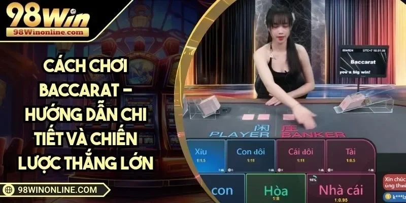 Cách chơi Baccarat 98WIN