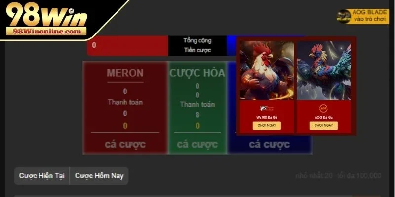 Điểm nổi bật của sảnh cược