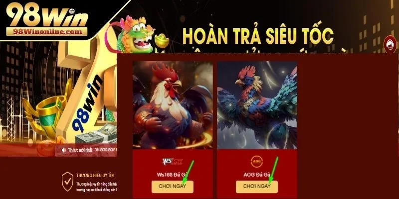 Tham gia đá gà cựa sắt