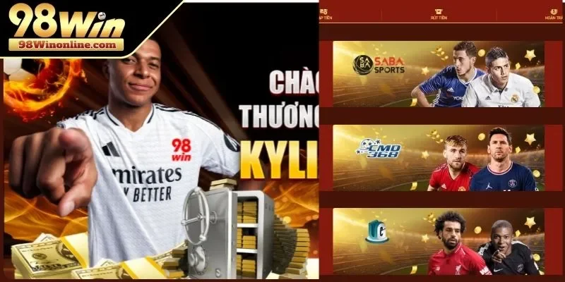 Danh mục cá cược thể thao phổ biến tại 98WIN