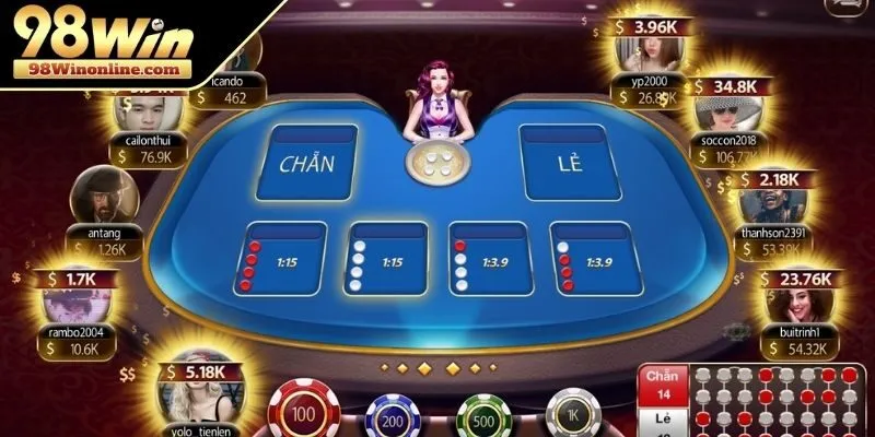 Giới thiệu game Xóc Đĩa 98WIN